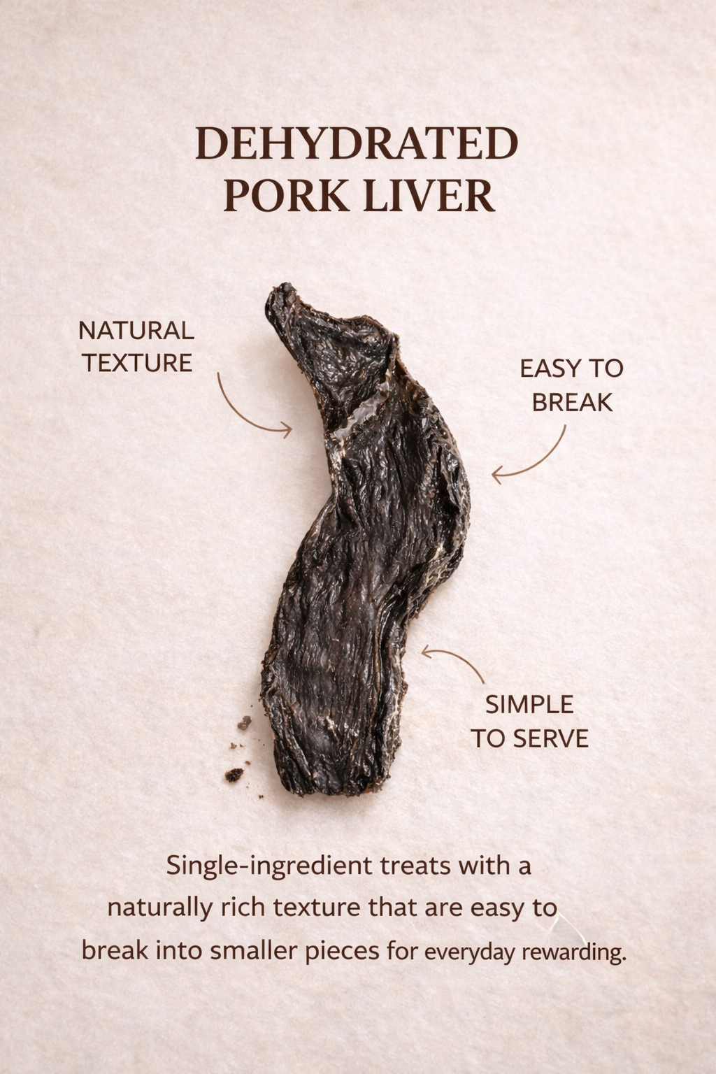 Pork Liver Nutrient-Rich Treat for Dogs & Cats – alternate view 3