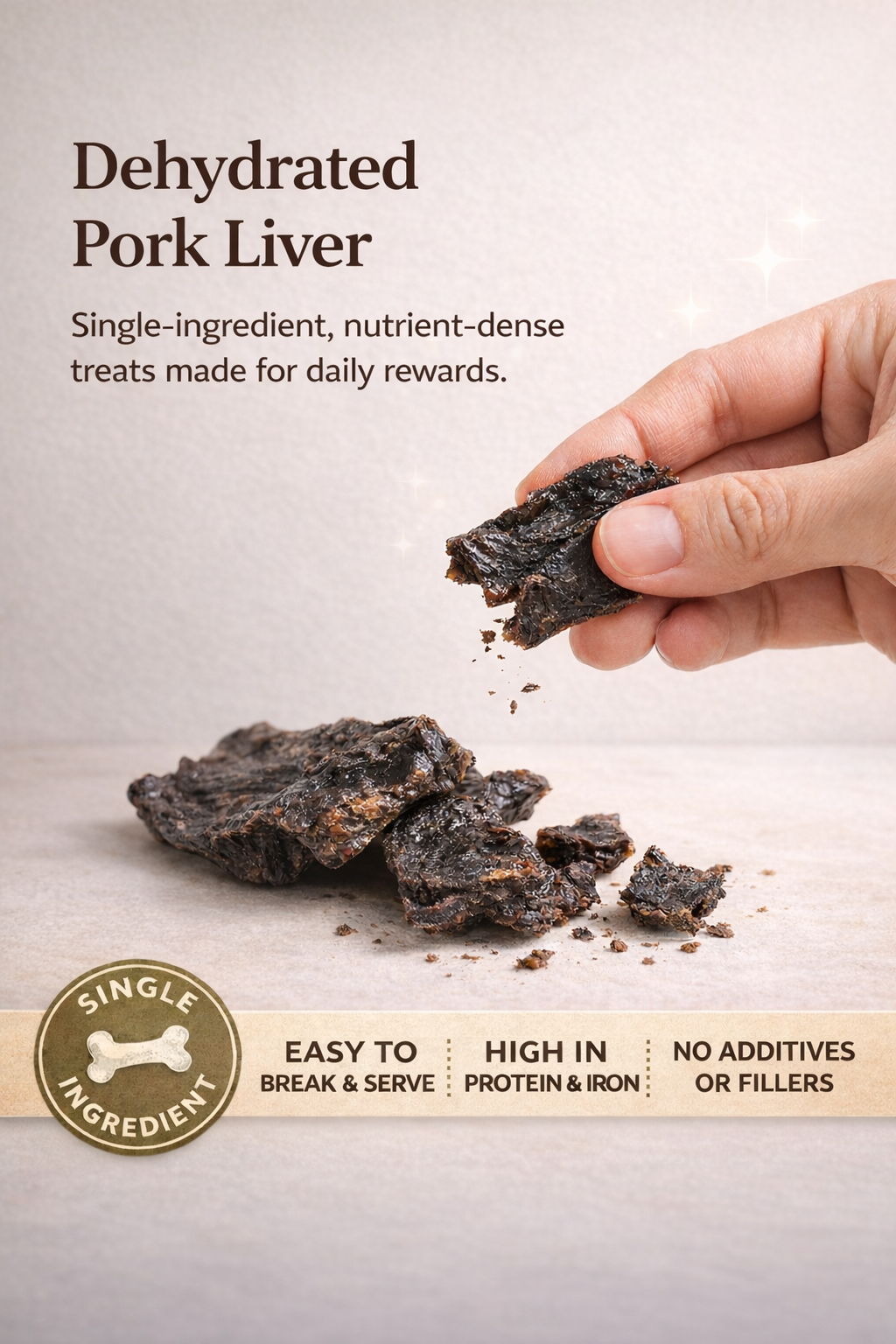 Pork Liver Nutrient-Rich Treat for Dogs & Cats – alternate view 4