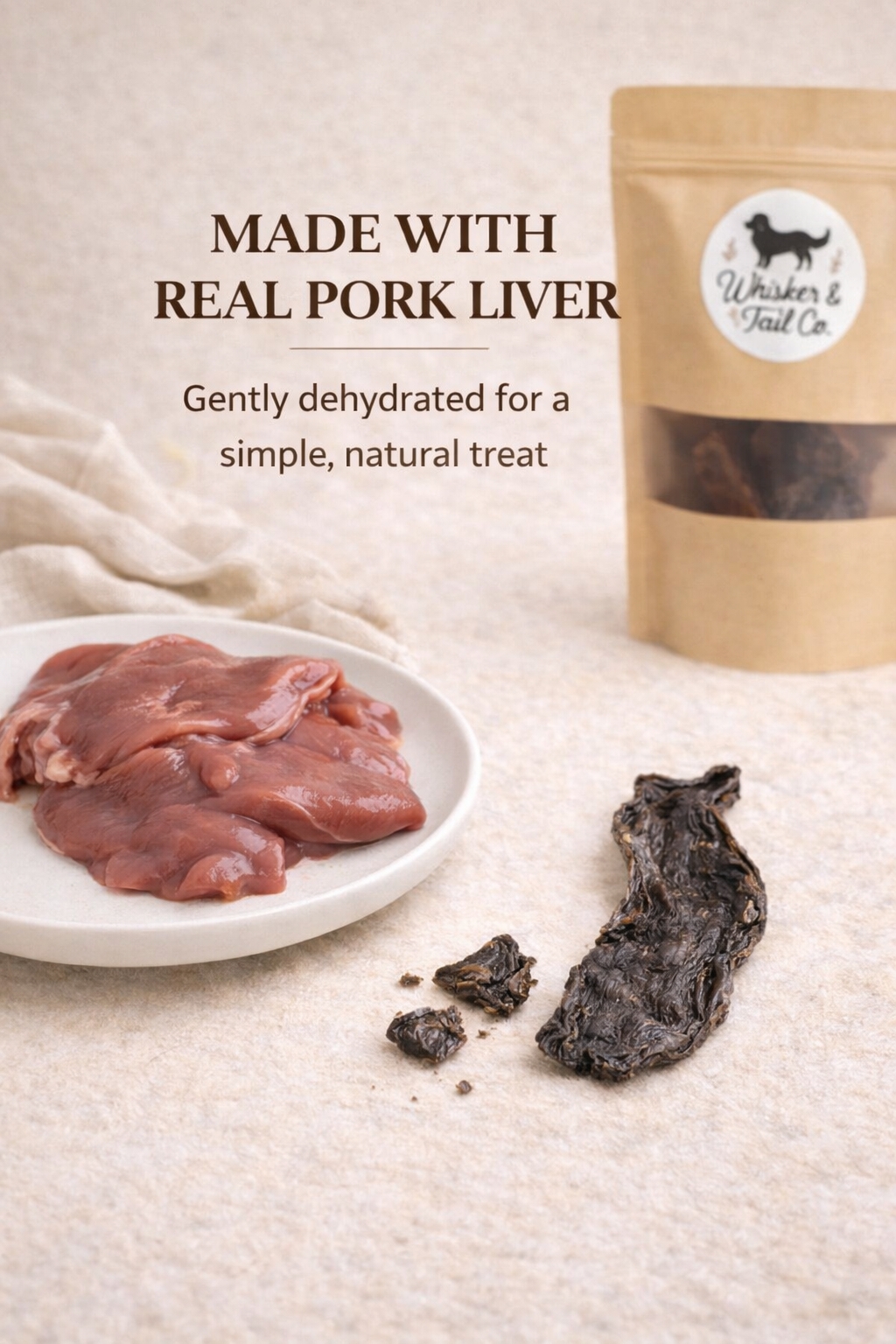 Pork Liver Nutrient-Rich Treat for Dogs & Cats – alternate view 5