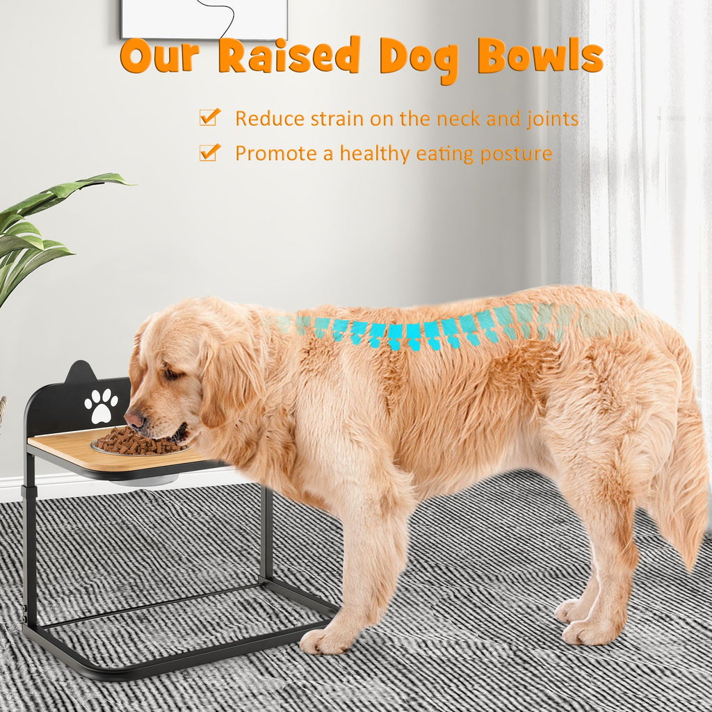 Elevated Dog Bowl Stand with 2 Stainless Steel Bowls – photo 8 of 8