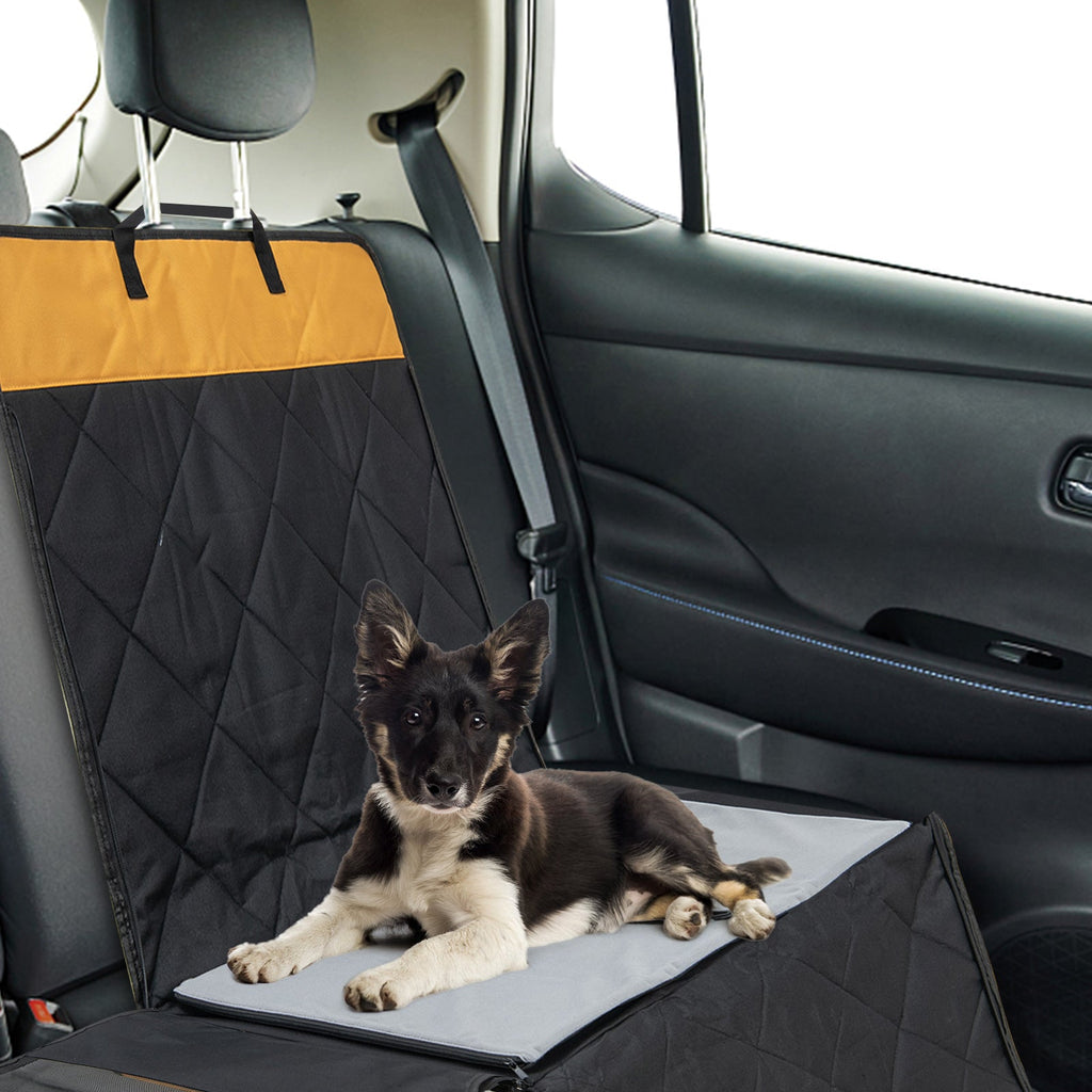 Dog Car Seat Cover with Mesh Window Black – photo 5 of 8