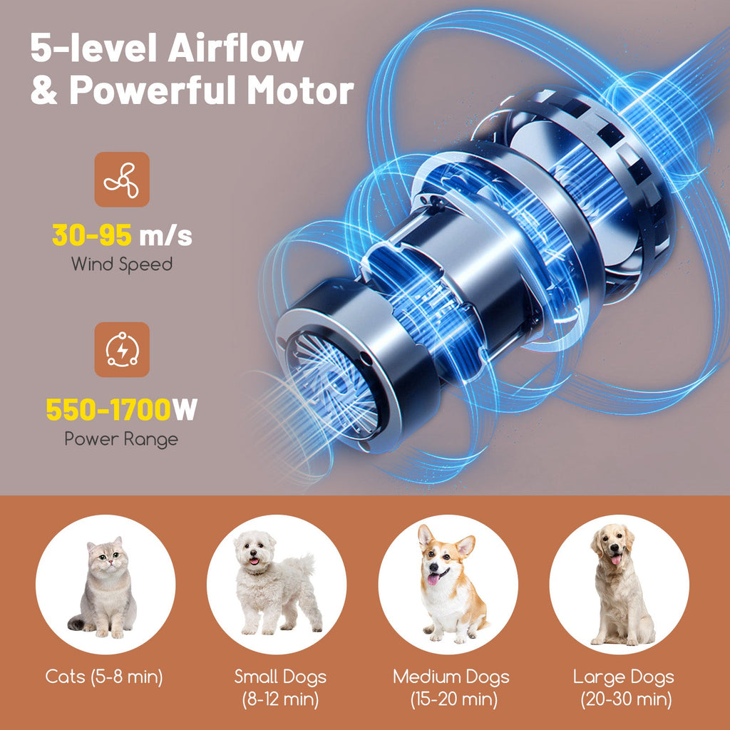 Pet Hair Blower Dryer with Negative Ion – photo 8 of 8