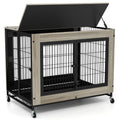Industrial Dog Kennel with Flip-Up Top and 3 Lockable Doors – photo 9 of 9
