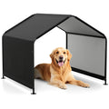 Dog Shade Shelter with Waterproof Roof Black – photo 3 of 8