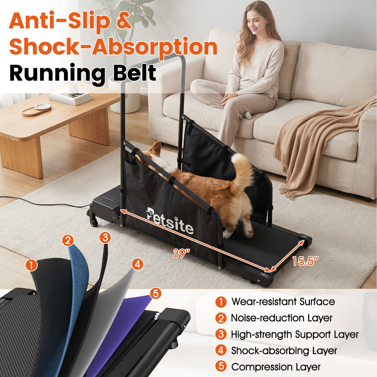 Dog Treadmill with Remote Control and LCD Display – photo 7 of 8
