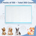 Dog Pee Pads 24 x 17 Inch 300 Count Blue – photo 3 of 8