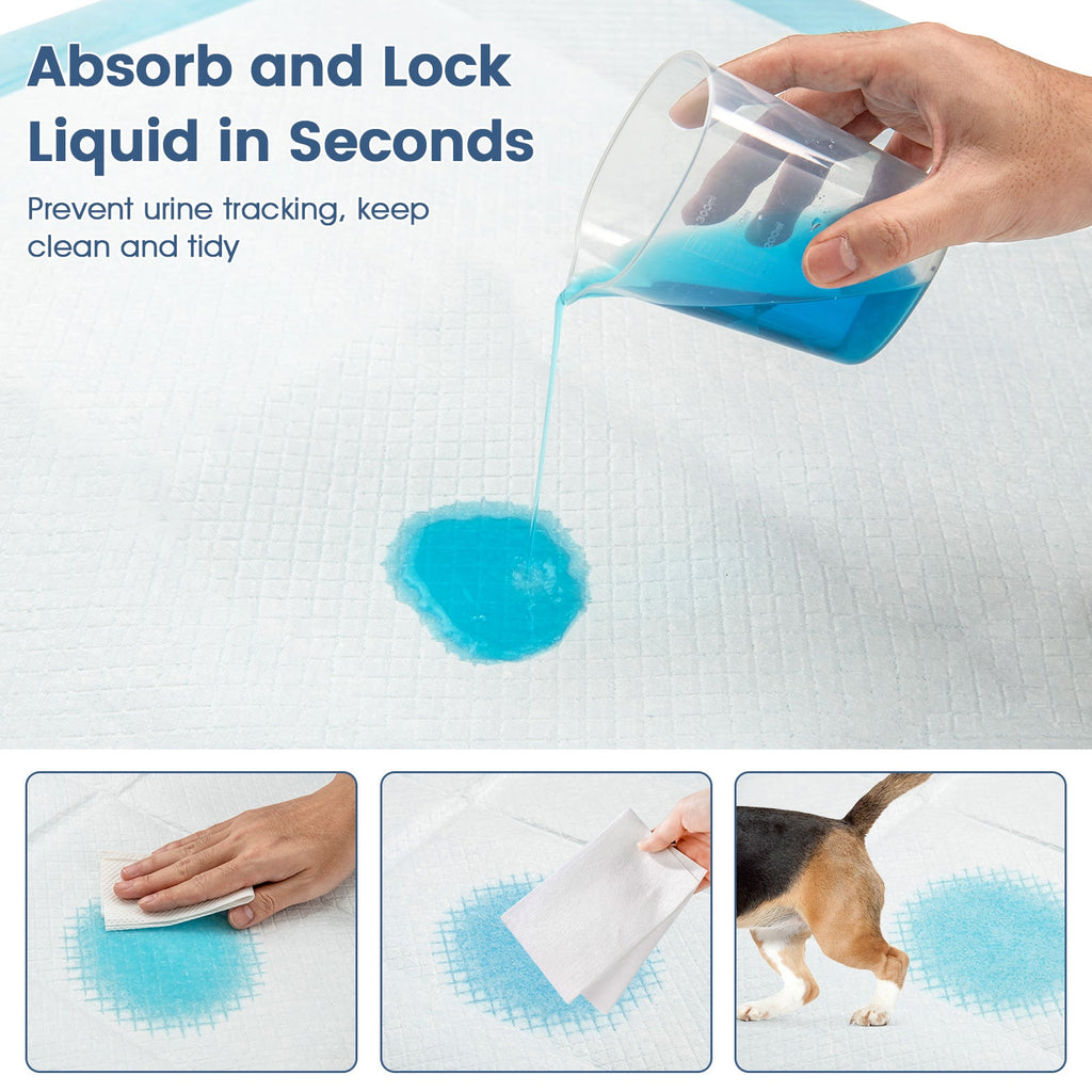 Dog Pee Pads 18 x 13 Inch 300 Count Blue – photo 6 of 8