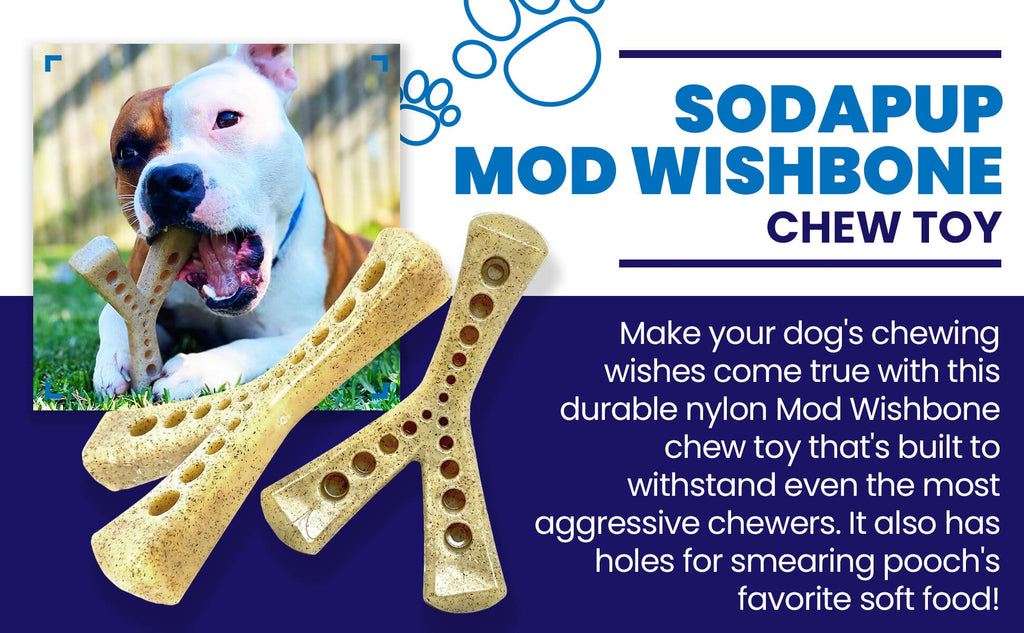 SodaPup MOD Wishbone Nylon Dog Chew Toy – alternate view 4