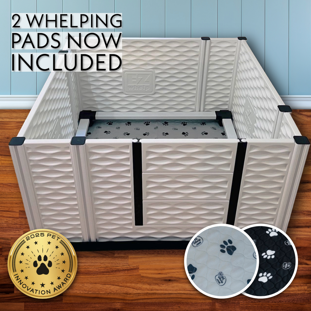EZclassic Tall Whelping Box with Safety Rails – alternate view 2
