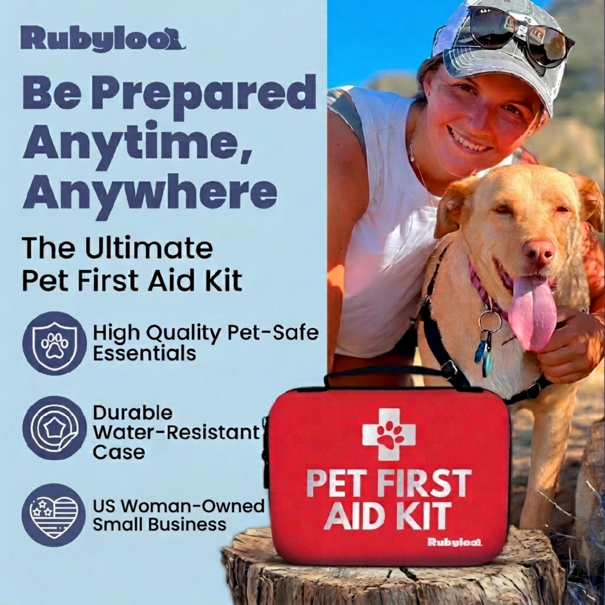 Pet First Aid Kit for Dogs & Cats with Vet-Approved Essentials – alternate view 6