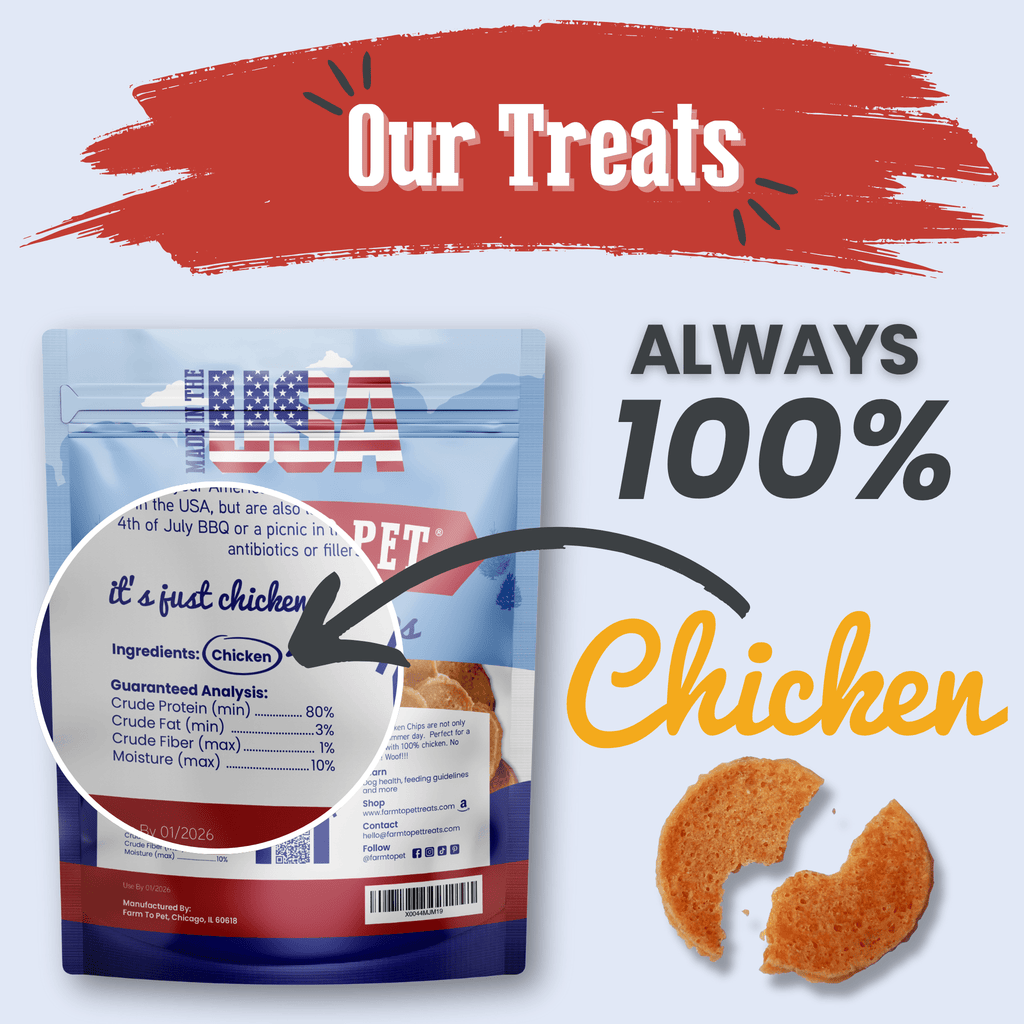 Americana Chicken Chips for Dogs | Celebrate with USA-made Dog Treats – alternate view 9