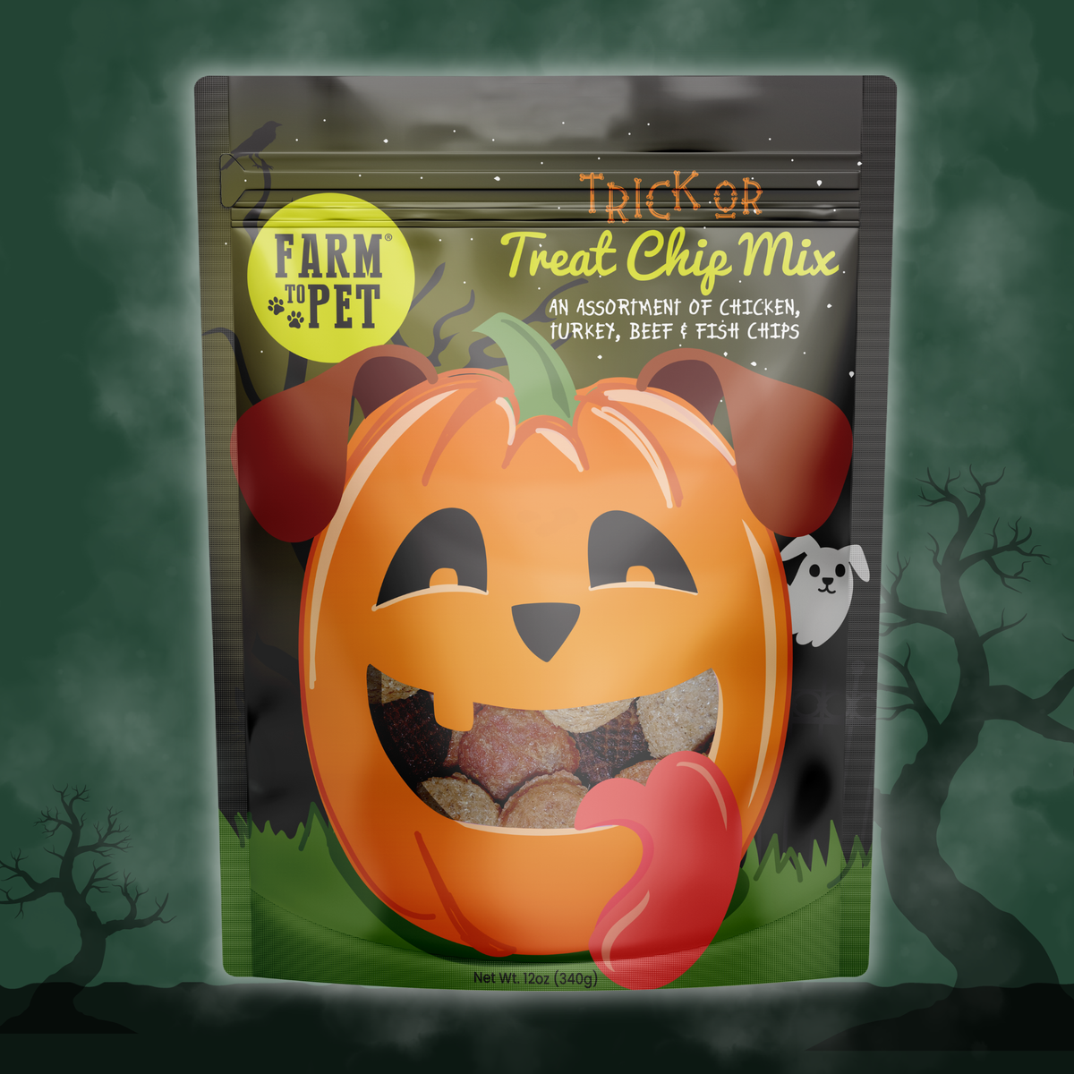 Trick or Treat Chip Mix Halloween Dog Treats – alternate view 8