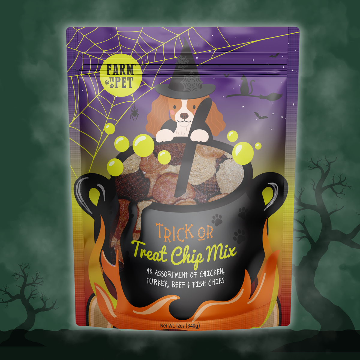 Trick or Treat Chip Mix Halloween Dog Treats – alternate view 15