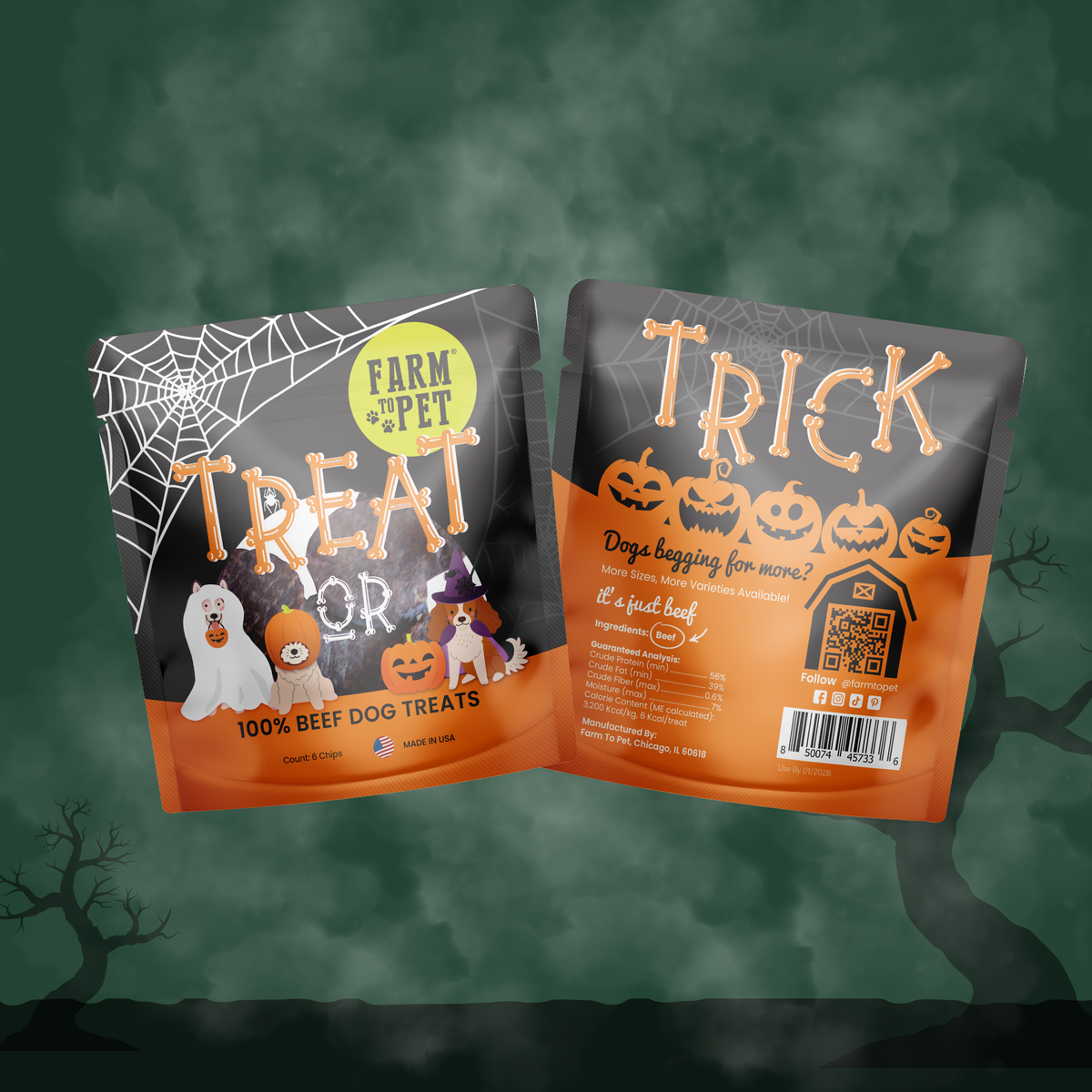 Halloween Dog Treat Snack Pack Bundle – alternate view 4