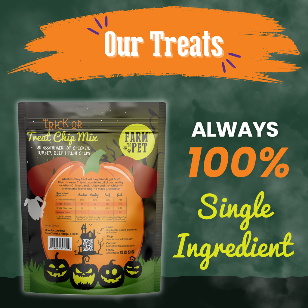 Trick or Treat Chip Mix Halloween Dog Treats – alternate view 9
