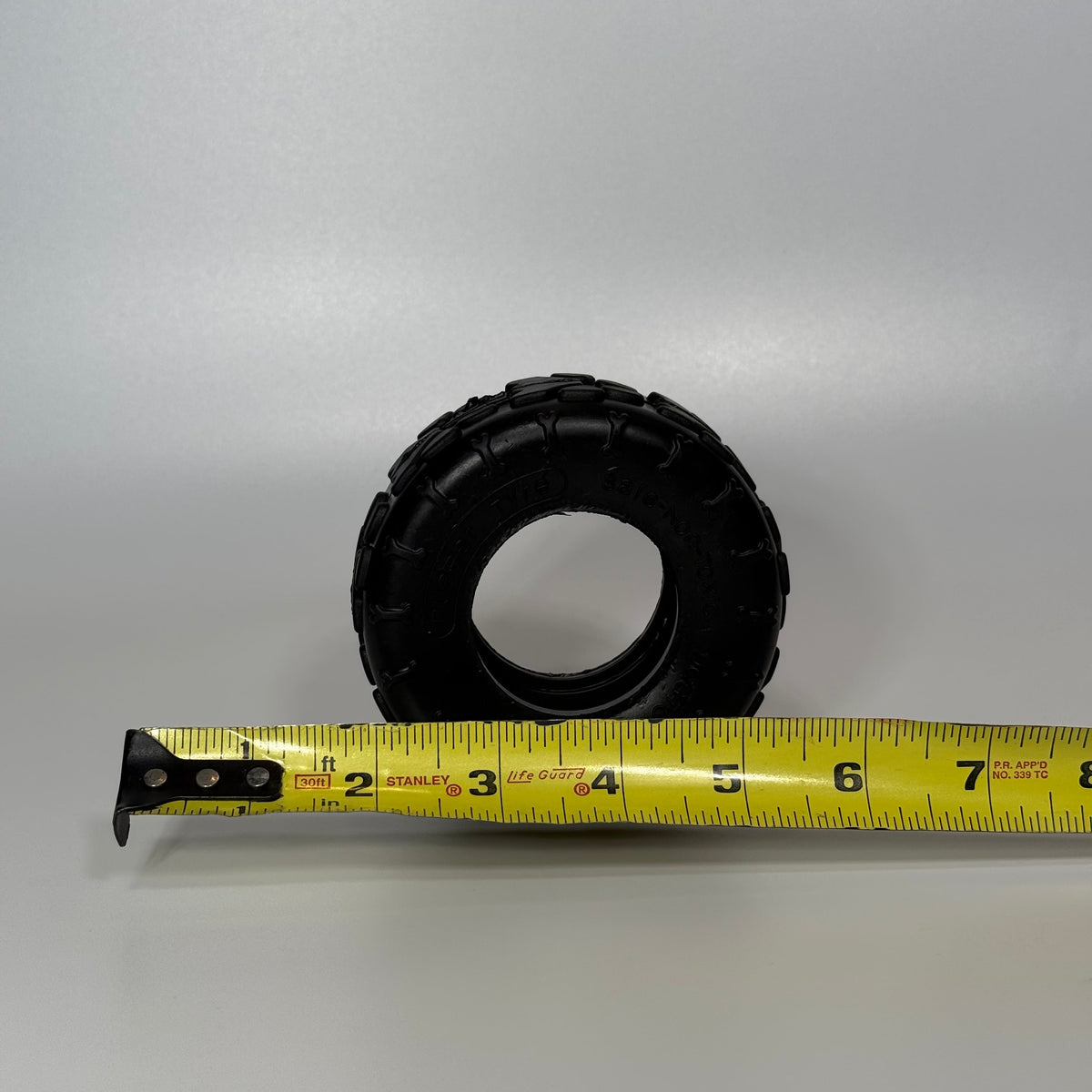 Dog Tire Toy Durable Rubber Chew  Enrichment Toy, alternate view