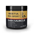 BDS Gain Muscle Dog Food Supplement – front view
