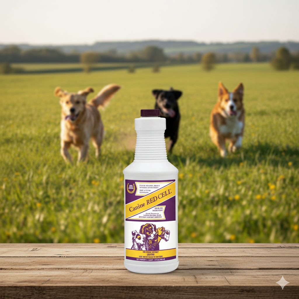 Canine Red Cell liquid vitamin iron and mineral supplement 32 oz bottle – photo 4 of 5