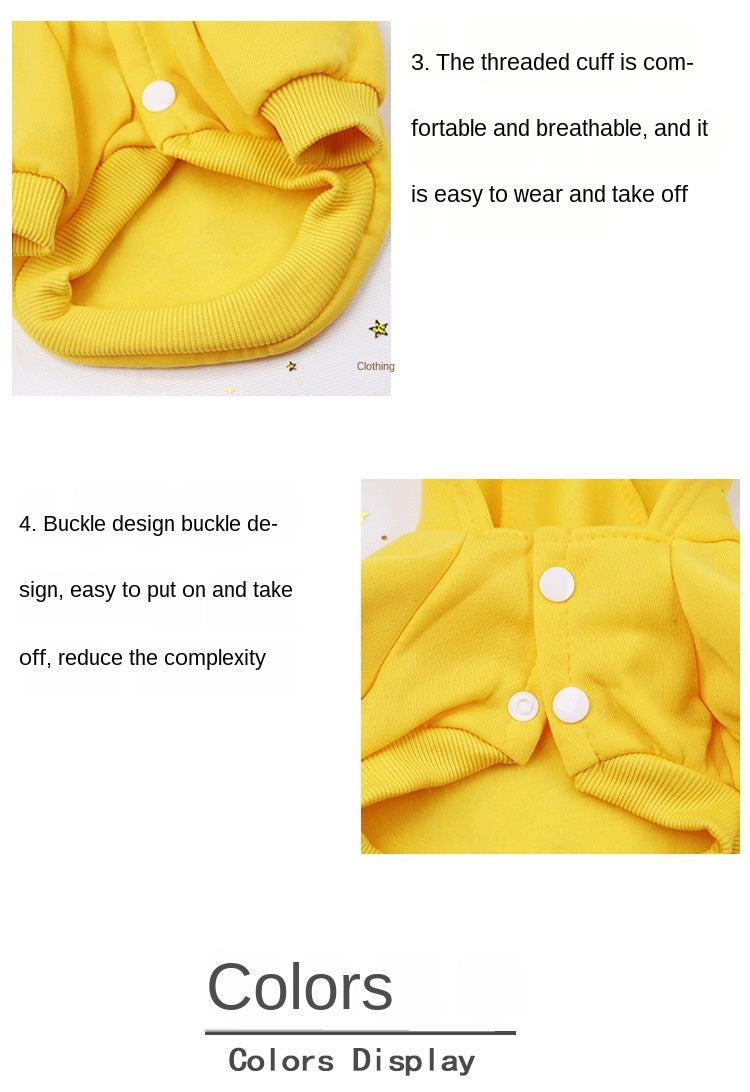 Cartoon Dog Hoodie Sweater – Cute Pet Apparel – alternate view 10