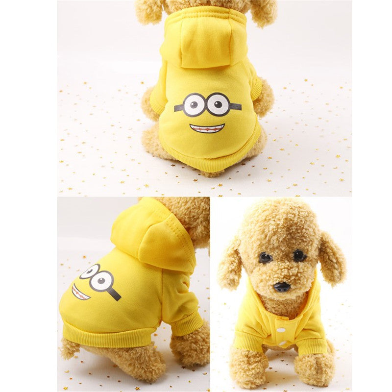 Cartoon Dog Hoodie Sweater – Cute Pet Apparel – alternate view 17