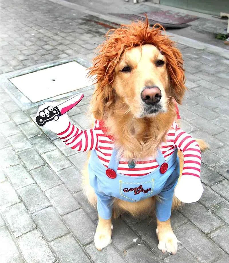 Funny Halloween Dog Costume – Adjustable Fit – alternate view 1