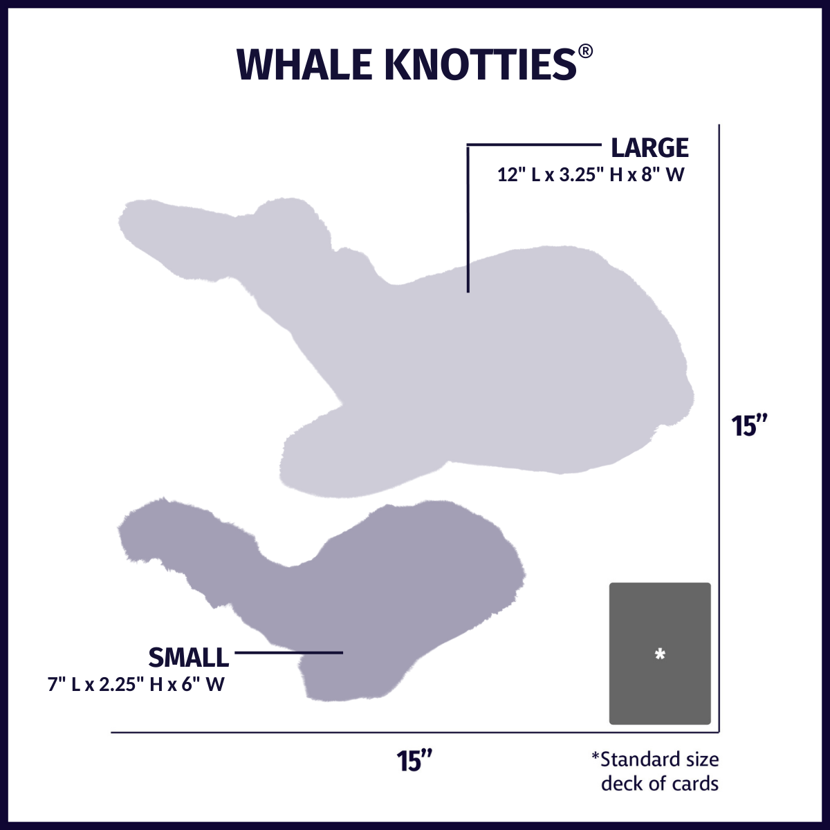 Mobie Whale Knottie Plush Dog Toy, view 10