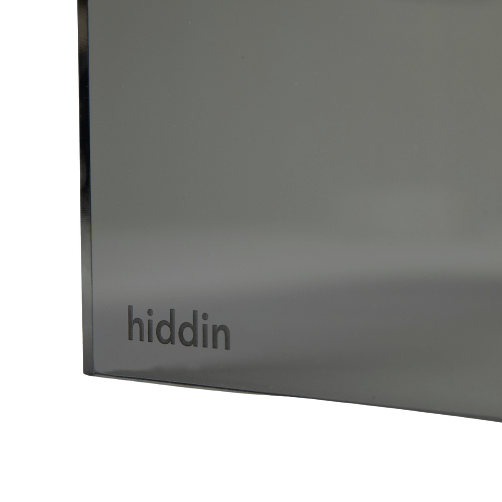 Hiddin Smoke Grey Lucite Feeder with Metal Bowls – alternate view 8