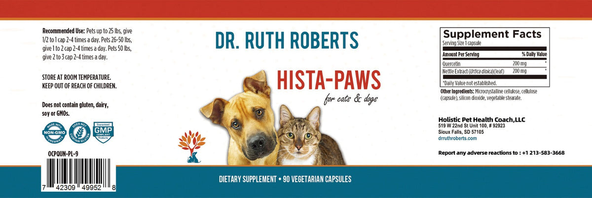 Hista Paws with Quercetin Allergy Support by Dr. Ruth Roberts – photo 13 of 14