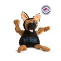 HuggleCause Project K-9 Hero K-9 Chief Knottie Plush Dog Toy Large