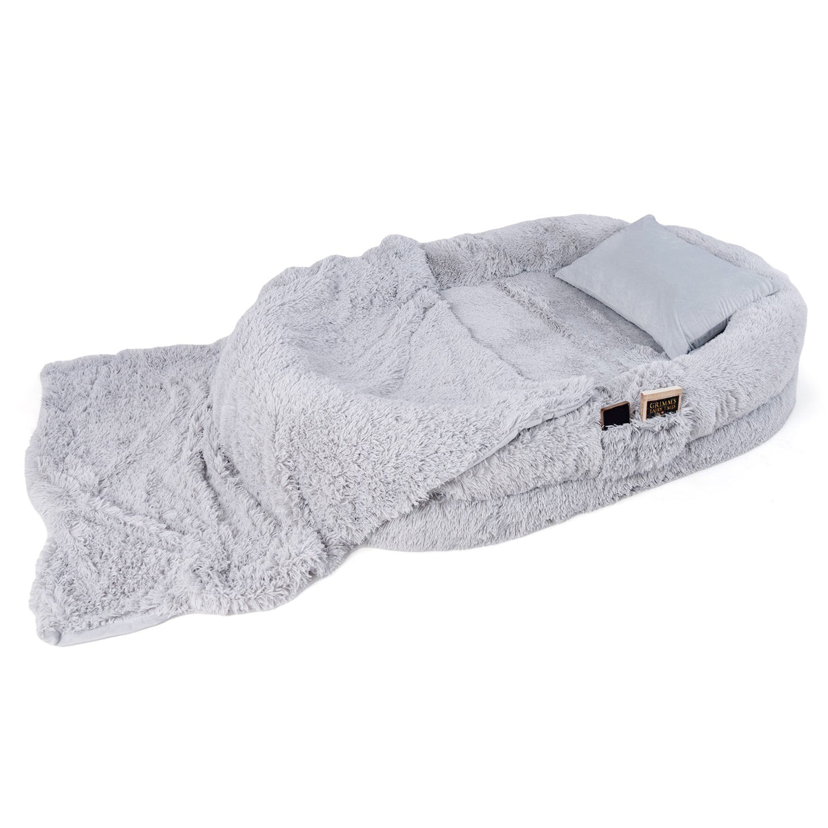 Washable Fluffy Human Dog Bed with Blanket and Pillow – photo 9 of 9