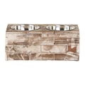 Huntley Pet Elevated Double Bowl Feeder – Reclaimed Wood, Dogs & Cats – alternate view 12