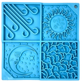 Sky Celestial Enrichment Lick Mat for Dogs & Cats – front view