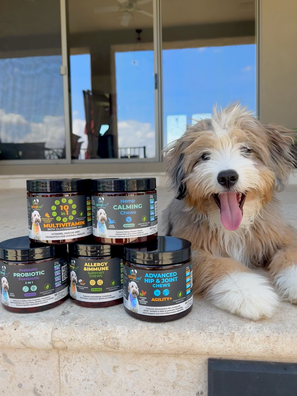 Allergy & Immune Support Chews for Dogs (Coconut & Carob Flavor) – alternate view 9