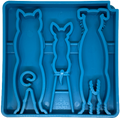 SodaPup Waiting Dogs eTray – Slow Feeder Bowl – front view