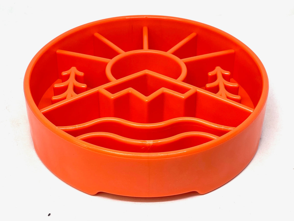 Great Outdoors Slow Feeder Dog Bowl – Enrichment, USA Made – alternate view 9
