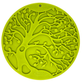 Tree of Life Enrichment Lick Mat – Suction Cups, USA Made – front view