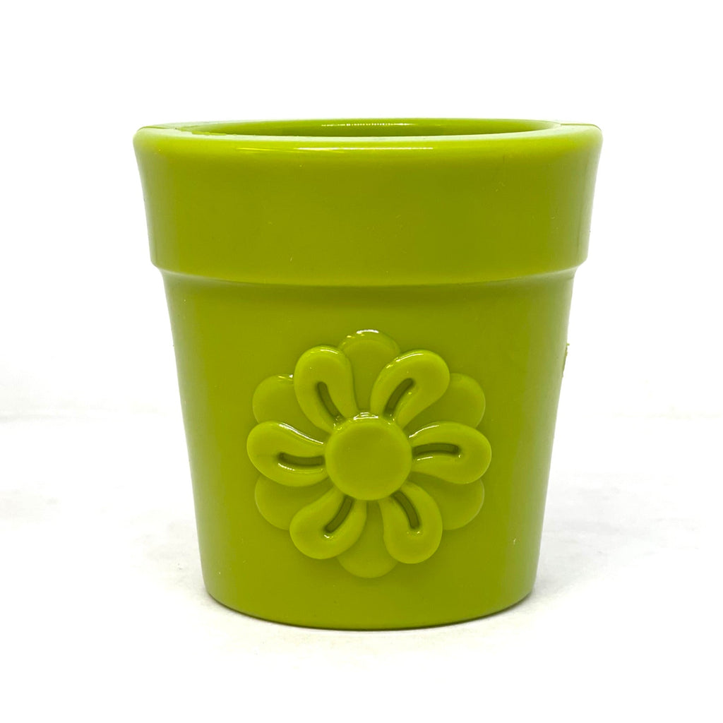 SodaPup Flower Pot eCup rubber treat dispenser dog toy – photo 16 of 16