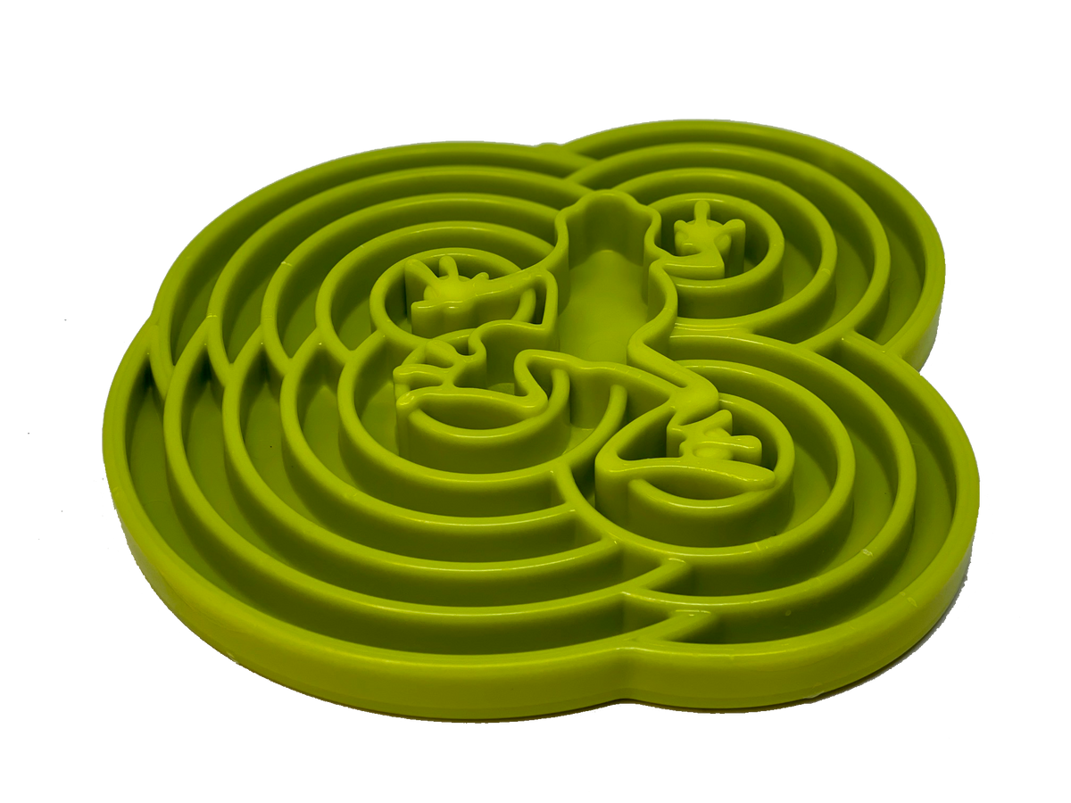 SodaPup Water Frog eTray – Shallow Slow Feeder Dog Bowl, USA Made – alternate view 10