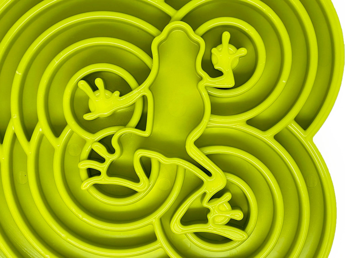 SodaPup Water Frog eTray – Shallow Slow Feeder Dog Bowl, USA Made – alternate view 7