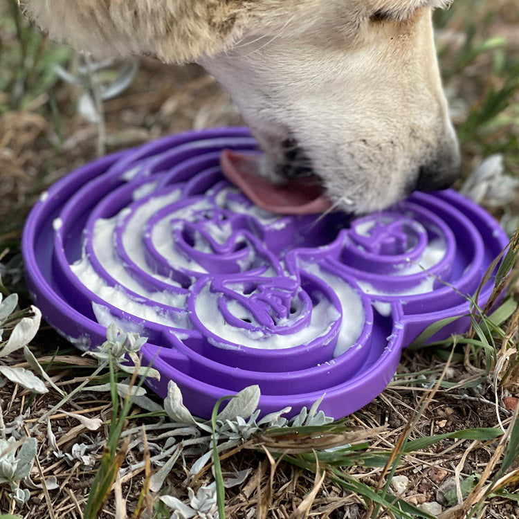 SodaPup Water Frog eTray – Shallow Slow Feeder Dog Bowl, USA Made – alternate view 2