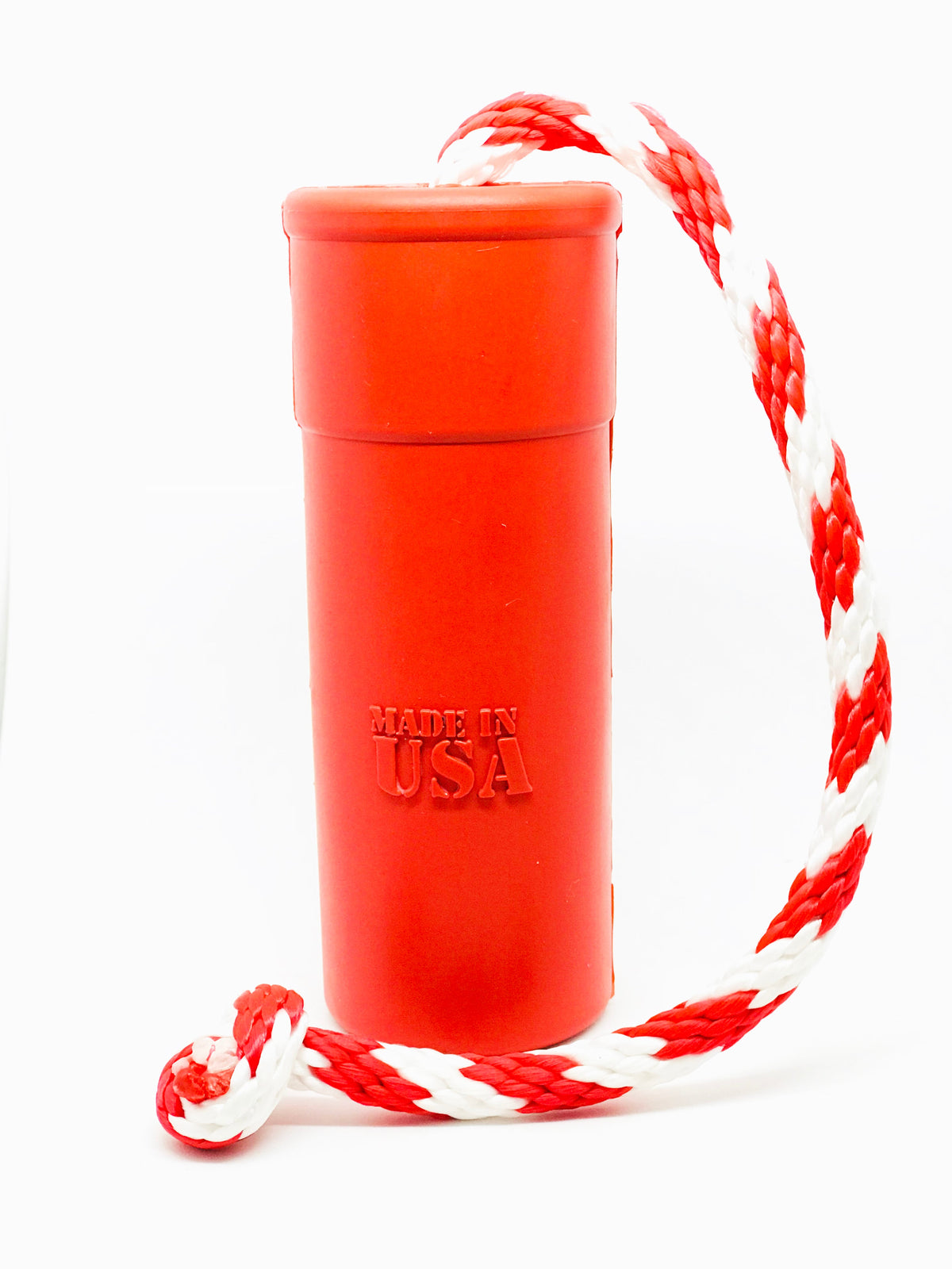 USA-K9 Firecracker red floating rubber training dummy dog toy – photo 7 of 15