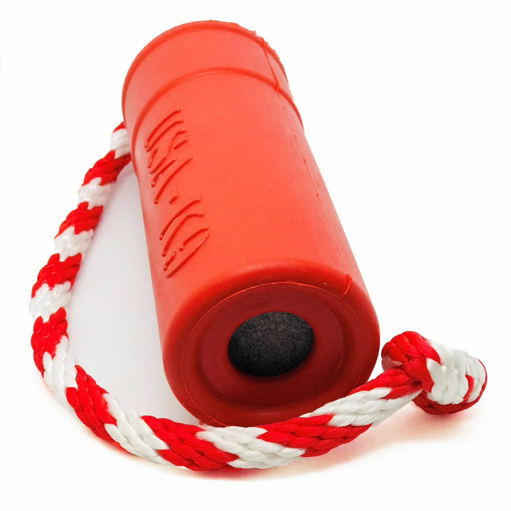 USA-K9 Firecracker red floating rubber training dummy dog toy – photo 11 of 15