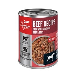 Orijen Beef Stew Wet Dog Food – 12.8 oz Can – front view