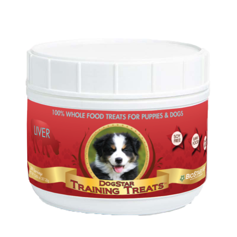 DogStar Liver Treats – front view