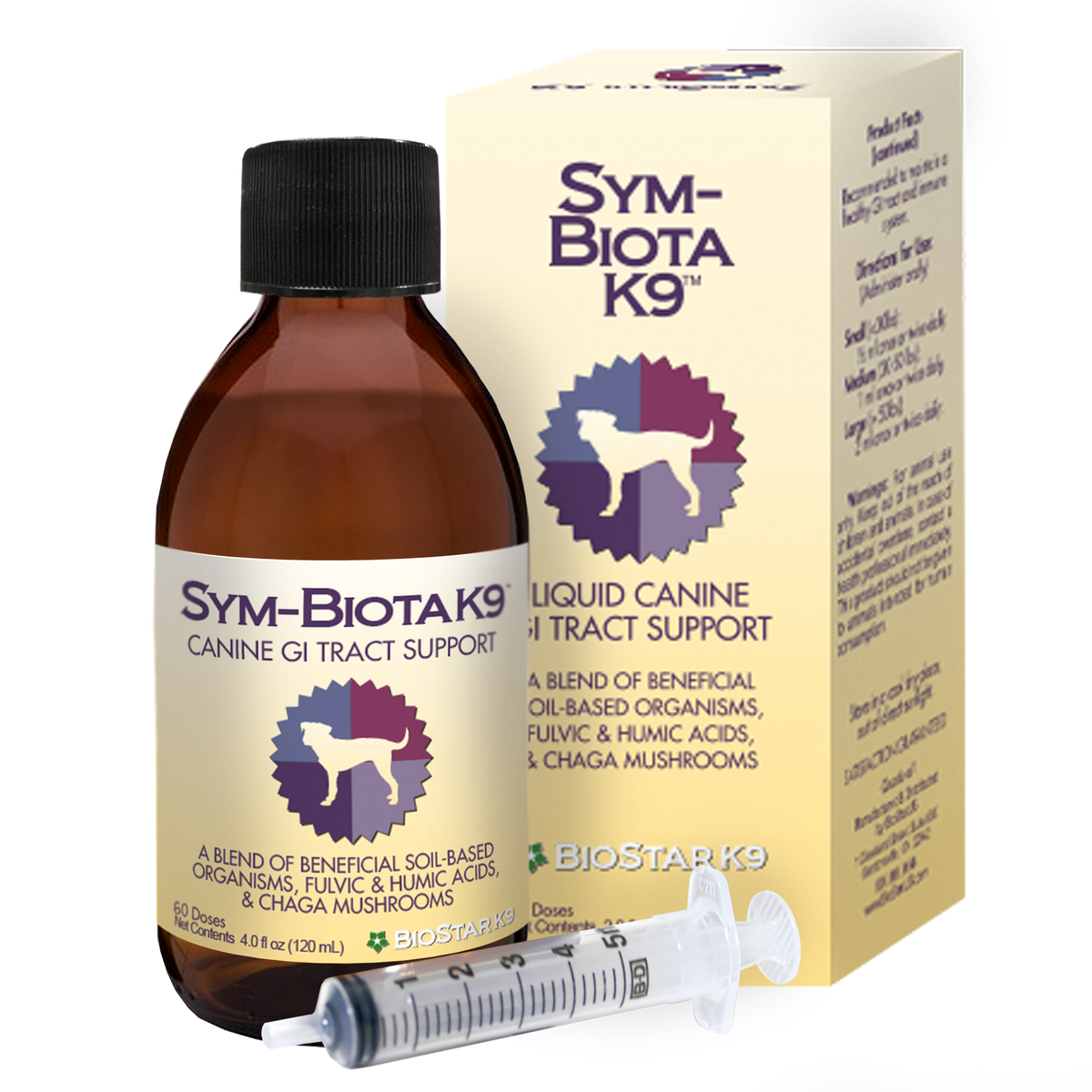 BioStar Sym-Biota K9 liquid GI support bottle for dogs – photo 1 of 3