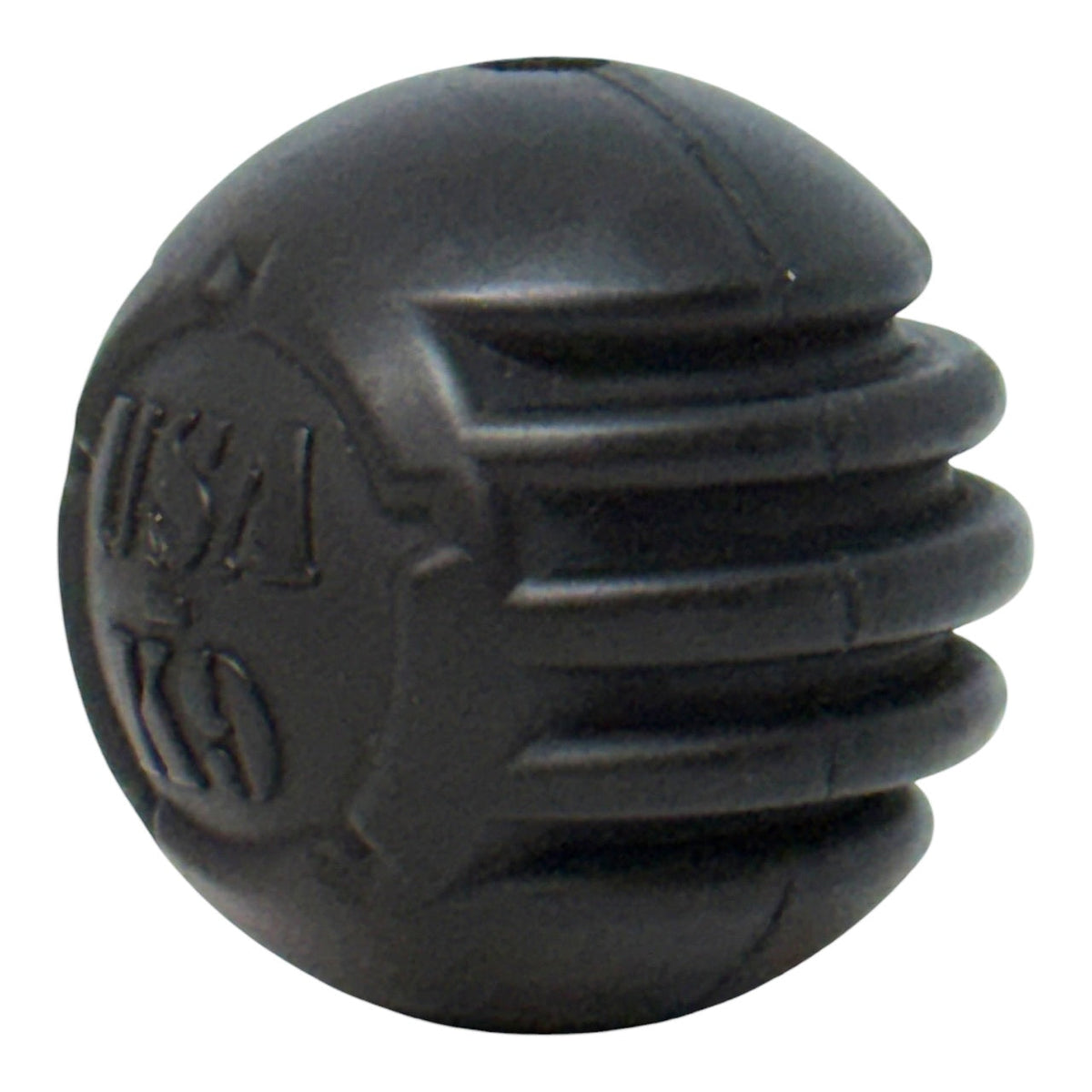 USA-K9 Stars and Stripes Magnum black rubber dental ball dog toy – photo 6 of 8
