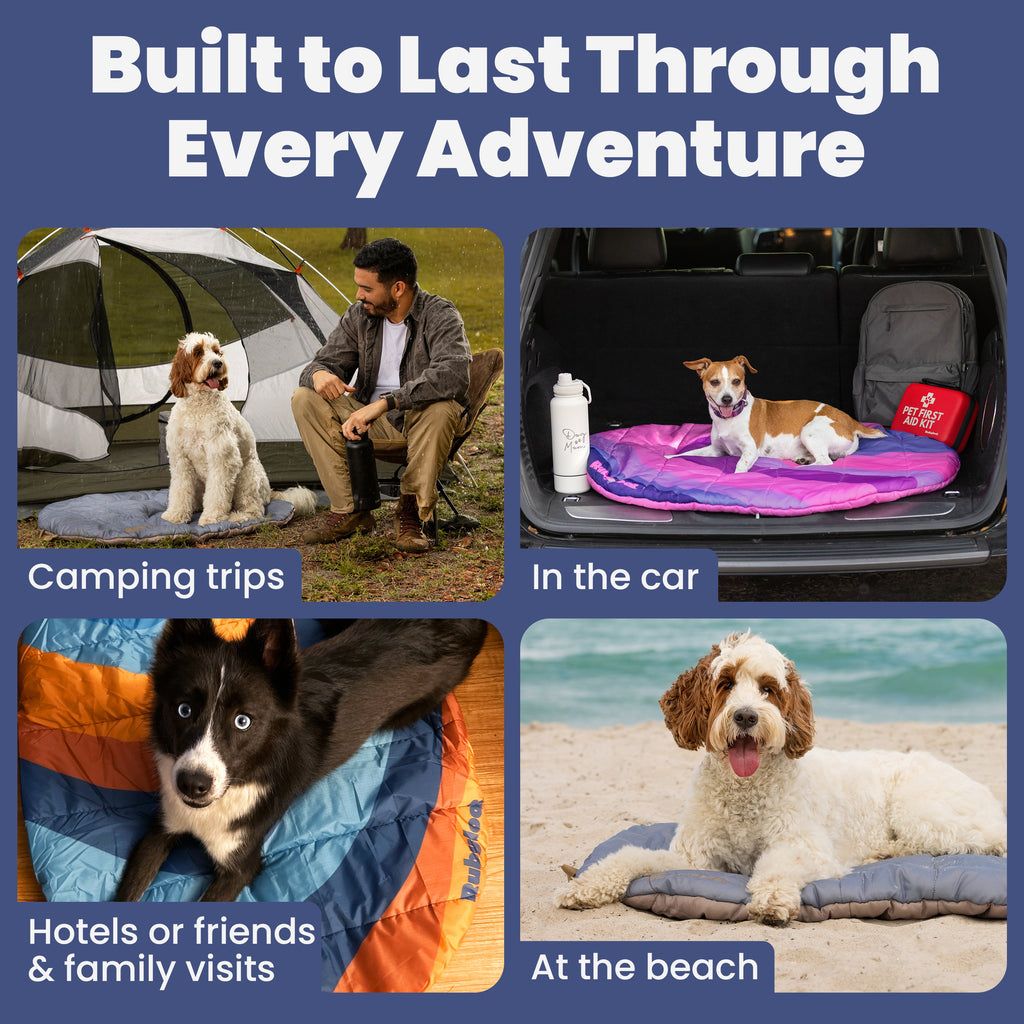 Travel Dog Bed - Foldable & Packable for Travel, Road Trip, Camping – alternate view 6