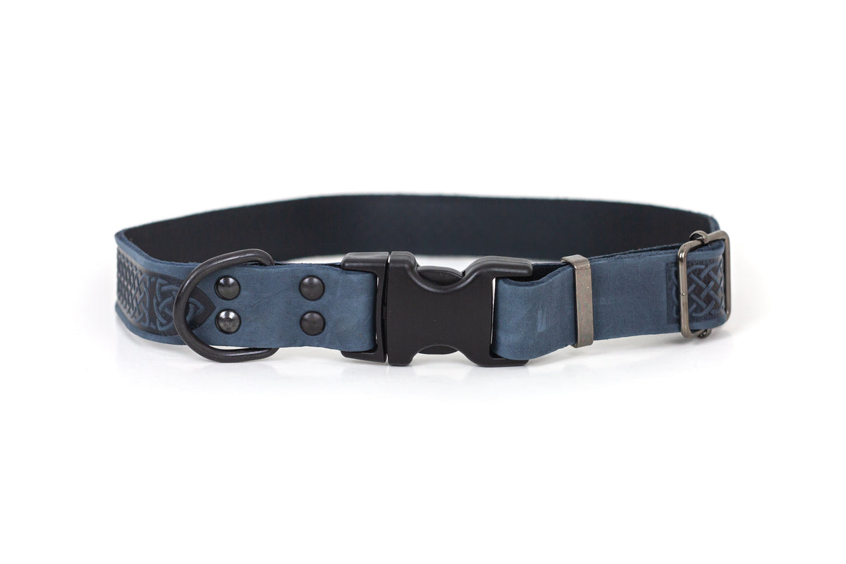 Celtic Sport Quick-Release Leather Dog Collar – alternate view 7