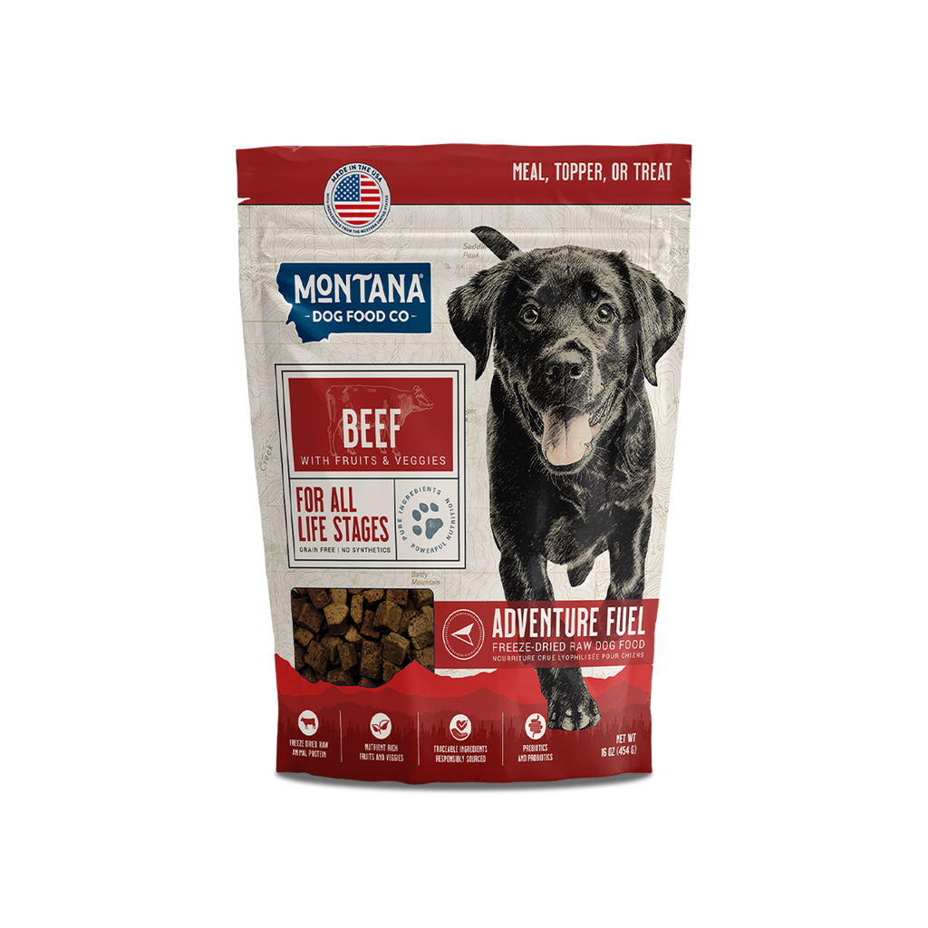 Grain-Free Beef Freeze-Dried Raw Adventure Fuel (Dog Food) – front view