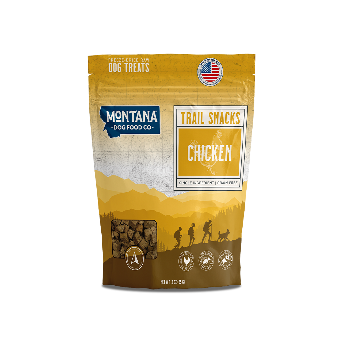 Montana Dog Food Co Chicken Breast Freeze-Dried Raw Trail Snacks – photo 1 of 3